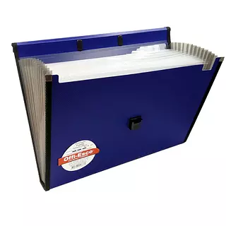 Carpeta 13 Bolsillos Oficio Offiesco