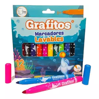 Plumon Grafitos Lavable*12 Su-005