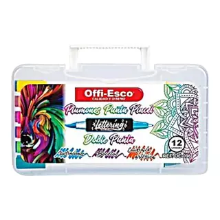 Plumon Offiesco Punta Pincel Oe-096