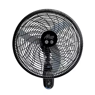 Ventilador Altezza Basic De Pared Negro 1221