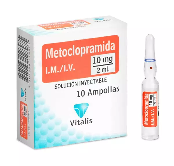 Metoclopramida 10 Mg / 2 Ml