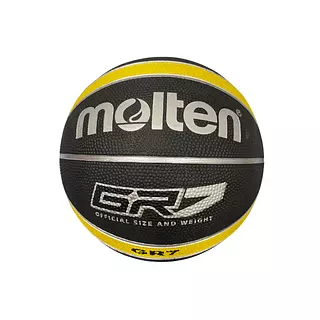 Balón Baloncesto Molten Negro-Amarillo