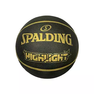 Balón Baloncesto Spalding Negro-Dorado