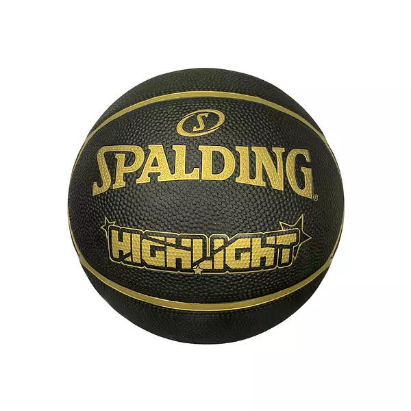 Balón Baloncesto Spalding Negro-Dorado