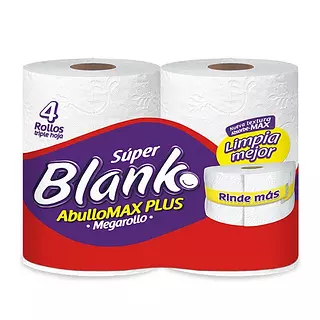 Super Blanko X 4 Rollos