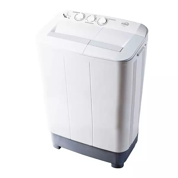 Lavadora Kalley Semi Automática 7 Kilogramos K-Lavsa7b Blanco