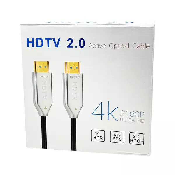 Cable Hdmi Óptico Versión 2.0 4k