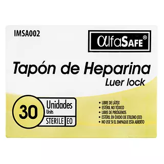 Tapón De Heparina