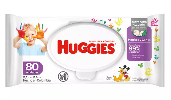 Toallitas Húmedas Huggies Manito Y Caritas