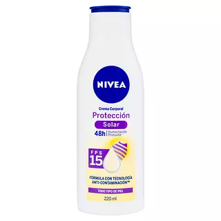 Crema Nivea Protección Solar 15fps