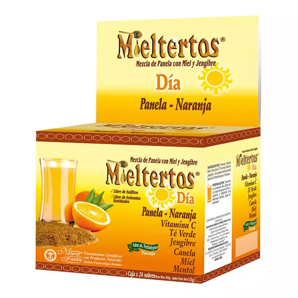 Mieltertos Día Panela Naranja