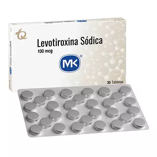 Levotiroxina Sódica 100mcg