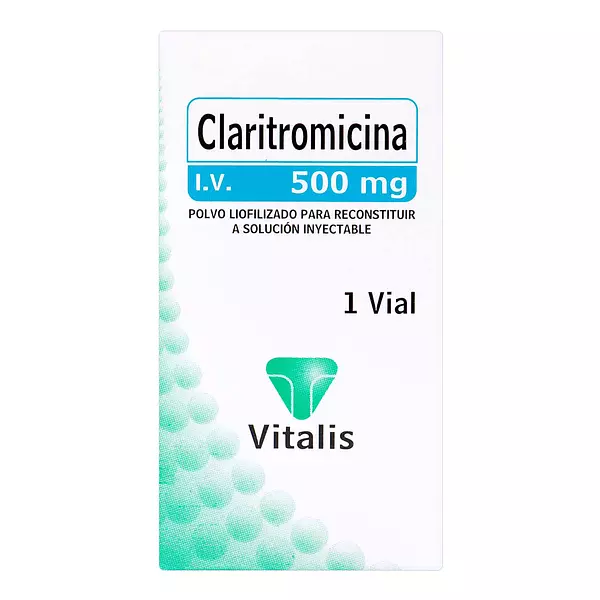 Claritromicina 500mg Ampolla