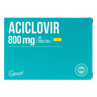 Aciclovir 800mg