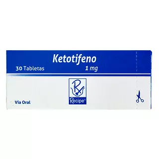 Ketotifeno 1 Mg