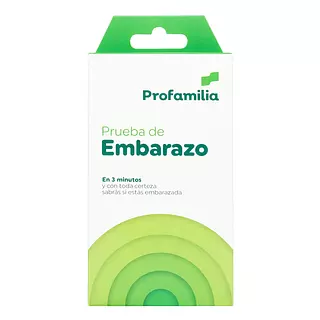 Prueba Embarazo Profamilia