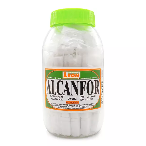 Alcanfor Tabletas Leon