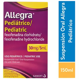 Allegra Jarabe Pediatrico