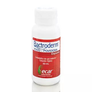 Bactroderm Yodopovidona Espuma