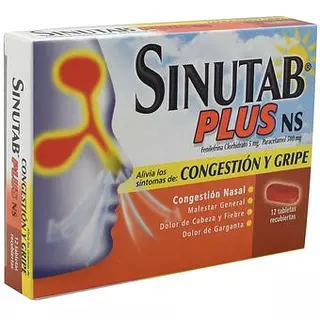 Sinutab Plus Ns