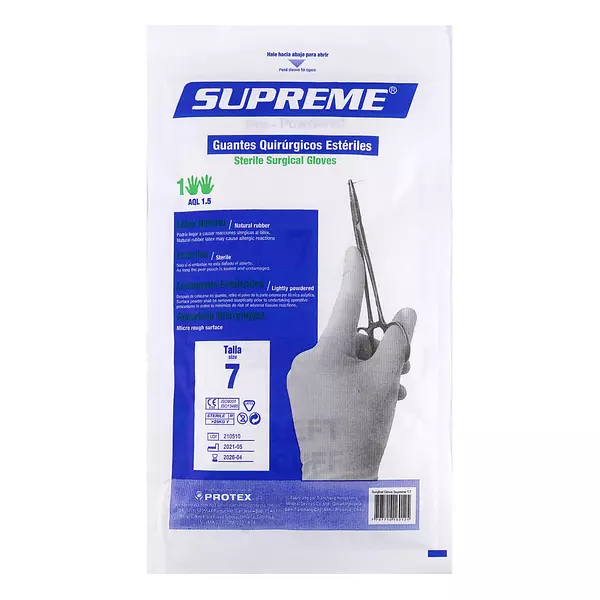 Guante Estéril Supreme Talla 7