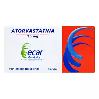 Atorvastatina 20mg Ecar
