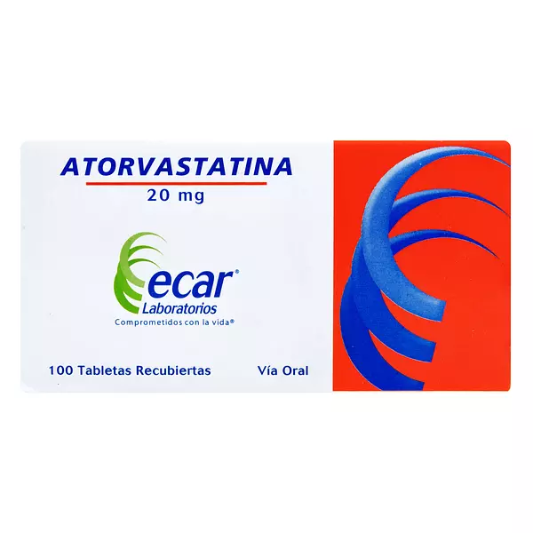 Atorvastatina 20mg Ecar