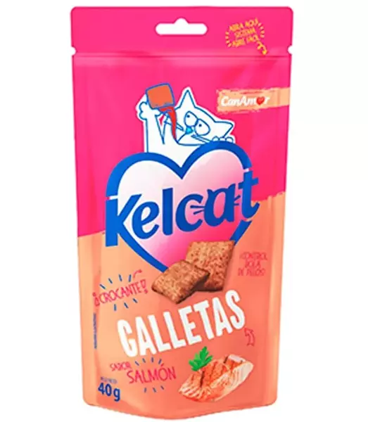 Galletas Kelcat Salmón