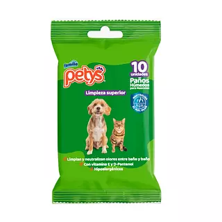 Pañitos Húmedos Petys