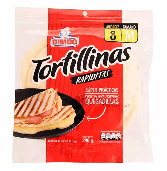 Tortilla Rapid Clásicas Blanca