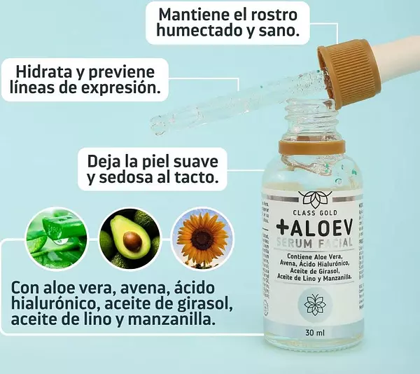 Sérum Facial + Aloe