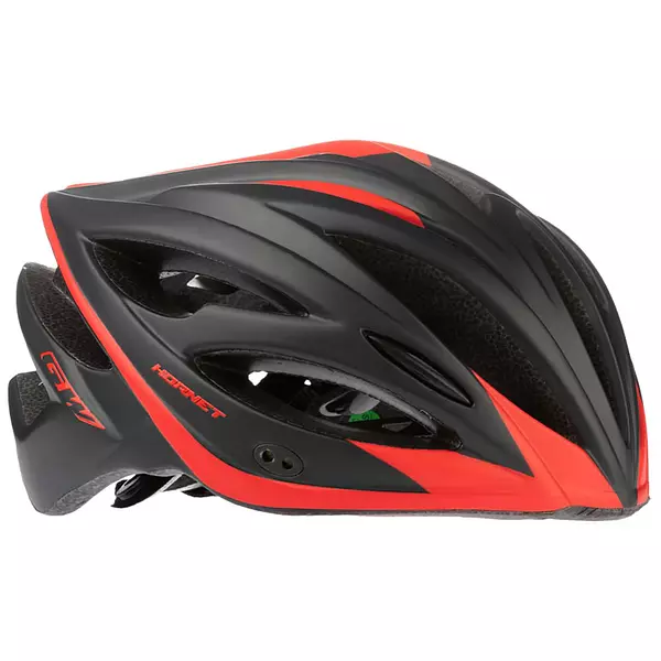 Casco Hornet Mtb Negro Mate Rojo Mate