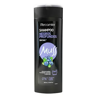 Shampoo Muss Negro Profundo