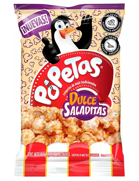 Popetas Dulces Saladitas