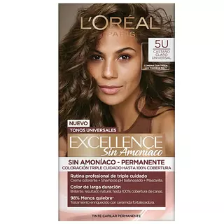 Tinte Loreal 5u Castaño Claro