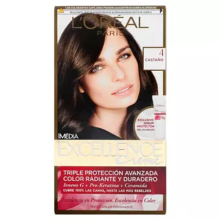 Tinte Loreal 4 Castaño