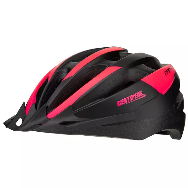 Casco Centipede Mtb Negro Mate Rosa