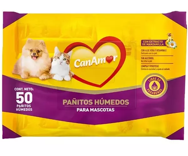 Pañitos Húmedos Canamor