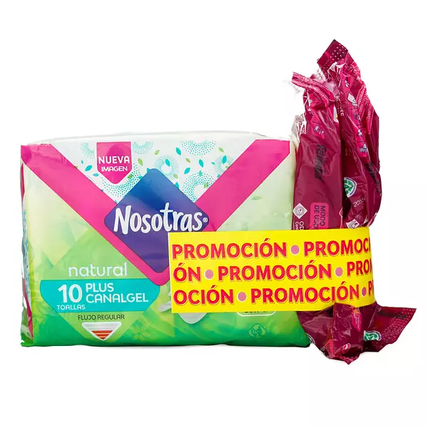 Toallas Nosotras Plus Canalgel