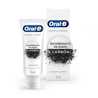 Crema Oral B Bicarbonato Y Carbón
