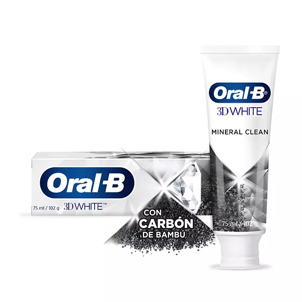 Crema Oral B White Carbón