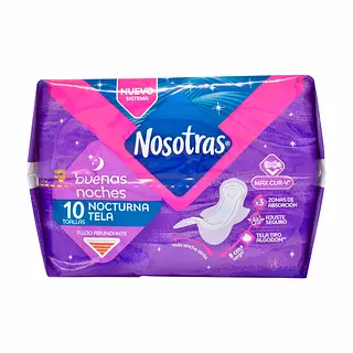 Toallas Nosotras Nocturna