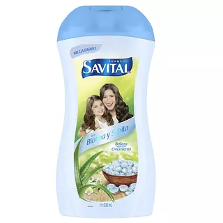 Shampoo Savital Biotina Y Sábila