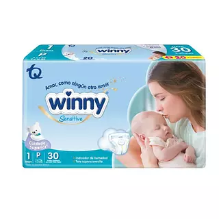 Pañales Winny Sensitive Etapa 1