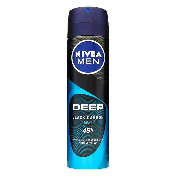 Desodorante Nivea Spray Black Carbon