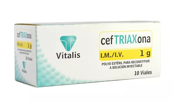 Ceftriaxona 1g Ampollas