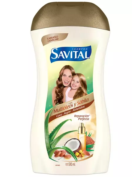 Shampoo Savital Multióleos Y Sábila