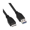 Cable Usb 3.0 Micro Usb Tipo B Para Discos Duros 30 Cm