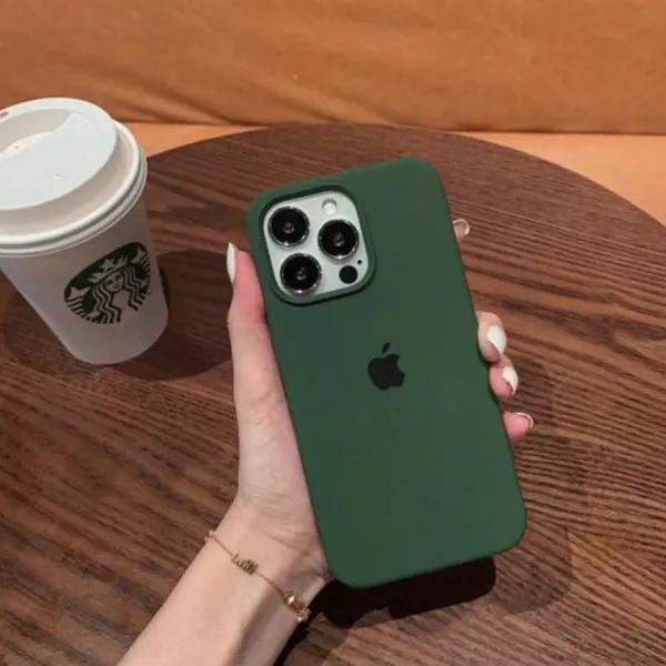 Silicone Case Verde Iphone15pro