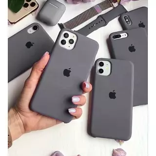 Silicon Case Gris Iphone11